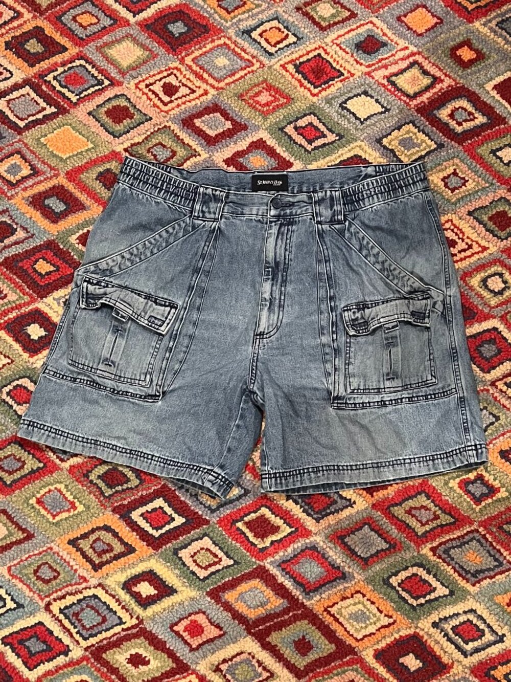Vintage St. John’s Bay Women’s Denim Jorts Size XL